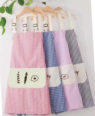Cotton and linen Striped