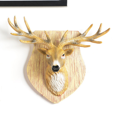 Xuan luo household American style household ornaments deer head wall hanging wall decoration bar retro decoration on the wall decoration wholesale