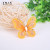 5. 5cm Butterfly Clothing Accessories Three-Dimensional Simulation Stockings Colorful Butterfly Ornament Accessories in 