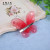 Supply 7.5cm plum drill bee butterfly high quality decoration props simulation color butterfly sample factory