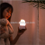 Creative Led Silicone Night Lamp Decorative Voice-Controlled Atmosphere Touch Night Light Bedside Charging Night Light