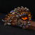 New hot-selling large crystal glass brooch high-end accessories brooch manufacturers direct sales