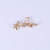 Cross-border hot new Korean version of exquisite simple alloy drop oil cute cat brooch brooch accessories