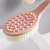 Long handle soft hair bath brush back brush adult rub mud decontamination bath brush bath brush back bath brush body brush