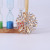 New cross-border hot-selling high-end diamond-set exquisite alloy snowflake brooch brooch pin fashion accessories