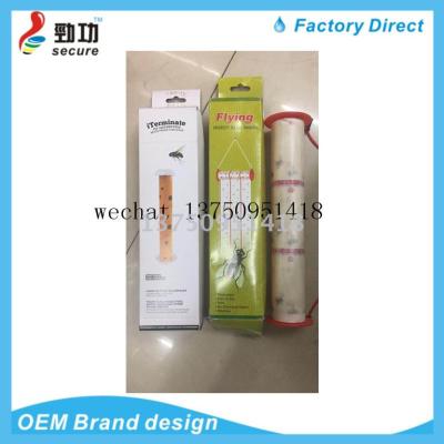 flying insect trap Fly roll fly tube insect paste insect plate window moth paste insect trap, fly roll fly tube