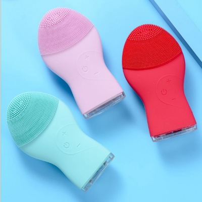 Electric pore cleaning facial cleanser plug charging instrument massager across the border