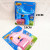 Children's outdoor toy suction card pack children educational toy dolphin bubble gun