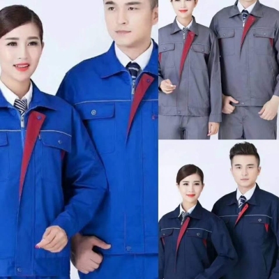 Full-Craft Pure Cotton Professional Work Clothes Factory Chemical Work Clothes