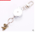 Chinese style zinc alloy easy to pull buckle security key chain metal easy to pull telescopic pin bag hanging decoration