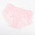 10 Color Cotton Women's Seamless Underwear High Elastic Thread Stripes Mid-Waist Briefs Seamless and Breathable Shorts Wholesale