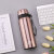 Large Capacity Thermos Cup Stainless Steel Straight Body Bottle Outdoor Travel Bullet Rope Holding Business Office Cup Factory Direct Sales