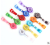 Transparent frosted multi-color easy to pull buckle multi-color easy to pull anti-loss device card pull thread