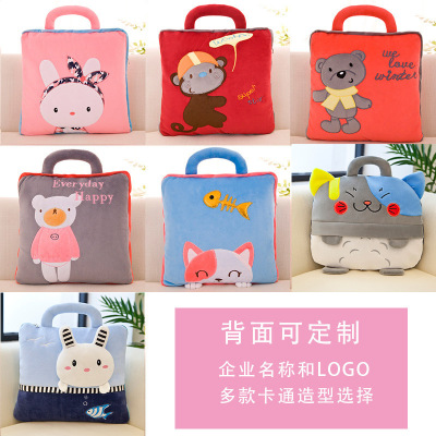 Cartoon pillow quilt manufacturers wholesale automotive multi-functional air conditioning cushion cushion pillow by LOGO