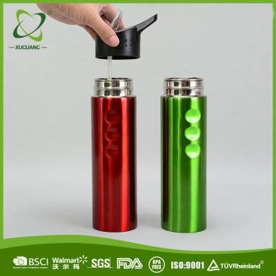 Xuguang Creative Thermal Mug Gift Car Business Straight Glass Bilayer Stainless Steel Cup Custom One Piece Dropshipping
