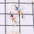 European and American express foreign trade new style corsage dress artistic gymnastics pearl drop oil high-grade brooch pin