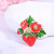 Fresh enamel drop oil plant brooch Korean version of a new hot selling cross border special brooch clothing accessories brooch in Europe and the United States