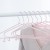 PVC hangers with hooks, non-slip and even glue, iron hangers, wire Hangers, Red Clothing Stores display hangers