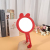 Mirror Subnet Red White Rabbit Makeup Mirror Handheld Mirror Retouching Supplementary Lighting Mirror Can Be Customized