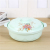 High-End Household Melamine Double Ear Strap Tureen Chopsticks Bowl Plate Anti-Scald Eating Rice Bowl Ceramic Tableware