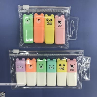 Carrot candy chocolate Popsicle ice cream fish highlighter all kinds of miniature highlighters