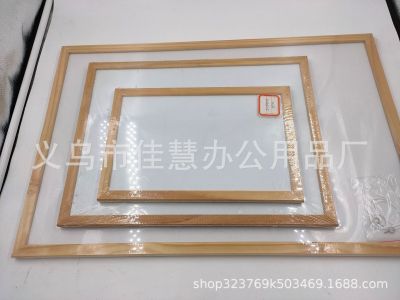 Manufacturer direct selling similar frame white board school teaching white board wholesale can be hung home magnetic white board green board honor