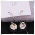 2019 Autumn Korean Style Dongda Popular Earrings Dignified Goddess Lady Style Fashion Design Trendy Simple and Elegant