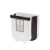 Household folding trash can kitchen plastic trash can wall mounted mounted trash can vehicle mounted folding trash can