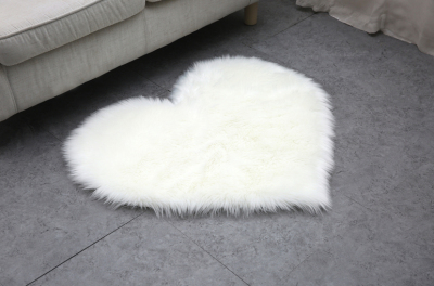 Imitation wool plush carpet bedroom bedside blanket floor mat window decoration carpet photo carpet pillow