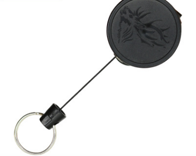 Anti-loss safety anti-theft telescopic key ring ring portable key chain easy to pull the key chain