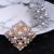 New Korean version of pearl brooch water drill alloy brooch brooch female brooch flower design accessories