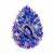 Africa's best-selling brooch color glass large glass brooch crystal glass brooch corsage clothing accessories