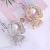 New Korean version of pearl brooch water drill alloy brooch brooch female brooch flower design accessories