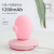 A creative cactus silicone lamp bedroom bedside with USB touch colorful atmosphere LED night light