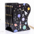 Telescopic book stand metal hollow-out book block creative students folding book stand wholesale distribution factory