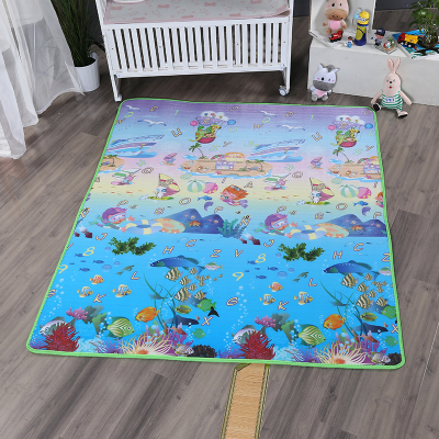 Double Side Design Eco Friendly Non Toxic Waterproof PE Foam Baby Play Mat Baby Activity Mat