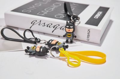 Gift web celebrity toy batman pendant batman key chain silicone doll