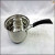 Df99589 Milk Pot Stainless Steel Single Handle Milk Pot Milk Pot Soup Pot Instant Noodle Pot Cooking Noodle Pot Hot Pot Kitchen for Hotel