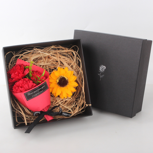 simulation soap carnation on women‘s day birthday gift for mom company employee welfare promotion factory batch