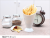 Cross-Border Portable Potato Chips Cup with Sauce Dipping Container Tumbler Plastic Pp Salad Cup Potato Chips Cup Salad Bowl