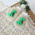 Set female winter warm tie neck lovely students Korean version sheep cake wool with thick sheep cake hair Japanese 