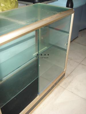 Glass counter display rack aluminum alloy display rack boutique counter