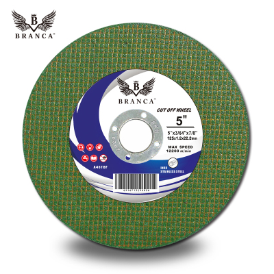 BRANCA 5 inch green 2 net stainless steel cutting disc 