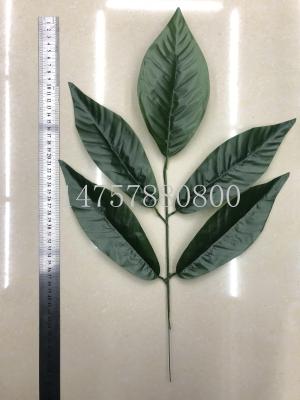 5 fork apple leaf mango leaf sword leaf imitation leaf