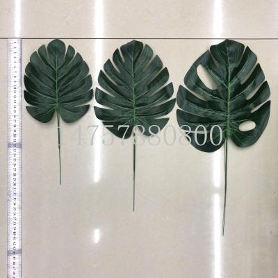 Screen printing turtle back leaf large and small series of home decoration simulation leaf