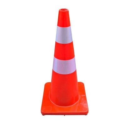 PVC All Red Traffic Cone, Roadblock