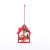 Wholesale Christmas Wooden DIY Hanging Decorations Creative Mini Elderly Elk Window Crafts Ornaments