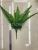 Yiwu new 12 tasson bunched fern imitation plant seahorse grass style