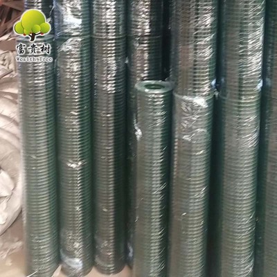 Plastic-coated welded wire mesh factory direct sale 1.5mm wire diameter 1.5cm mesh 1*30m anti-corrosionfence