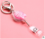Student key chain rice card bus card set easy to pull buckle stretch buckle easy to pull card buckle multi-color optional